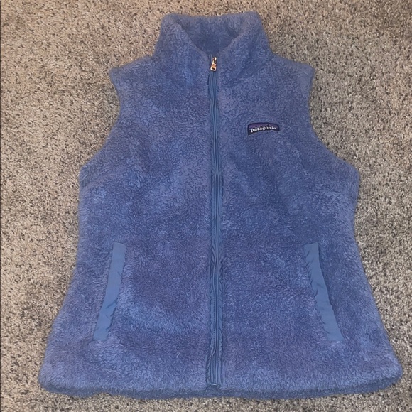 Patagonia Jackets & Blazers - Patagonia Fuzzy Blue Vest